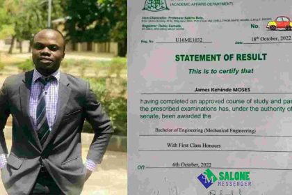 Double Degree in Six Years: Moses James Kehinde Sets Records at Prestigious Universities