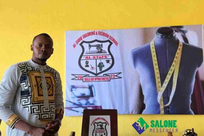 How 32-Year-Old Abubakarr Al-Sidiq Fofanah founded  The Al-Sidiq Tailoring and Fashion school In Waterloo
