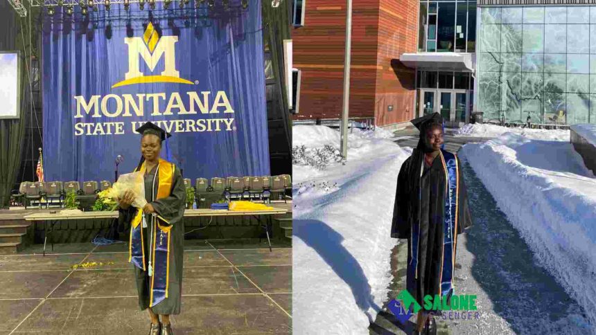 Lady Whose Mother Pass Away During Her Studies Finally Graduates After So Much Struggles