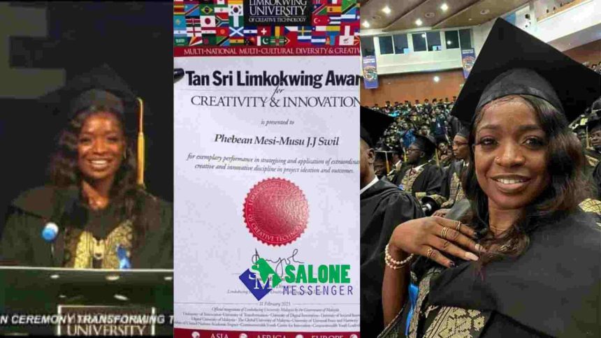 Phebean Swill Makes History with First-Class Honours Degree in Media and Journalism