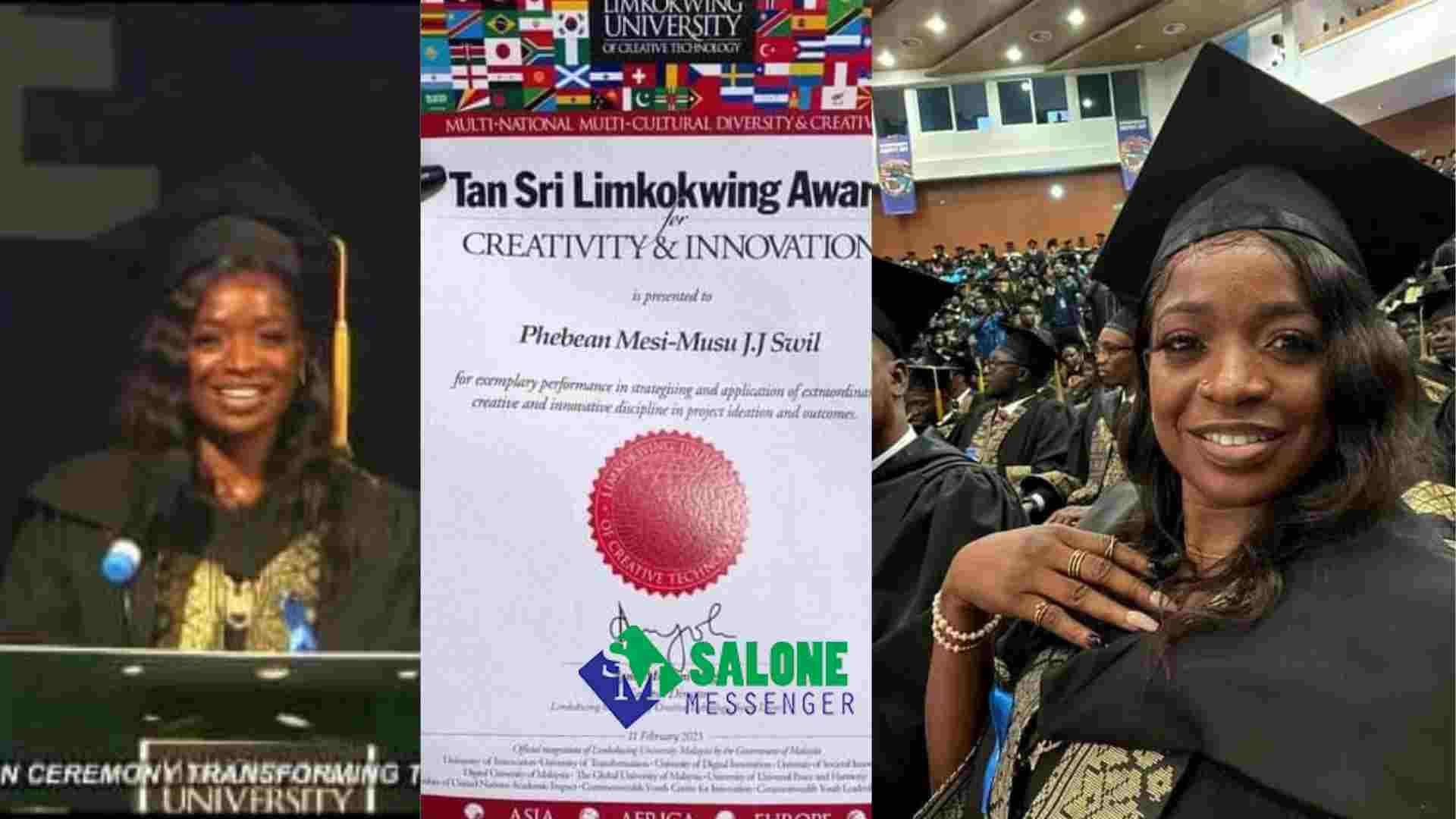 Phebean Swill Makes History with First-Class Honours Degree in Media and Journalism Phebean Swill Makes History with First-Class Honours Degree in Media and Journalism