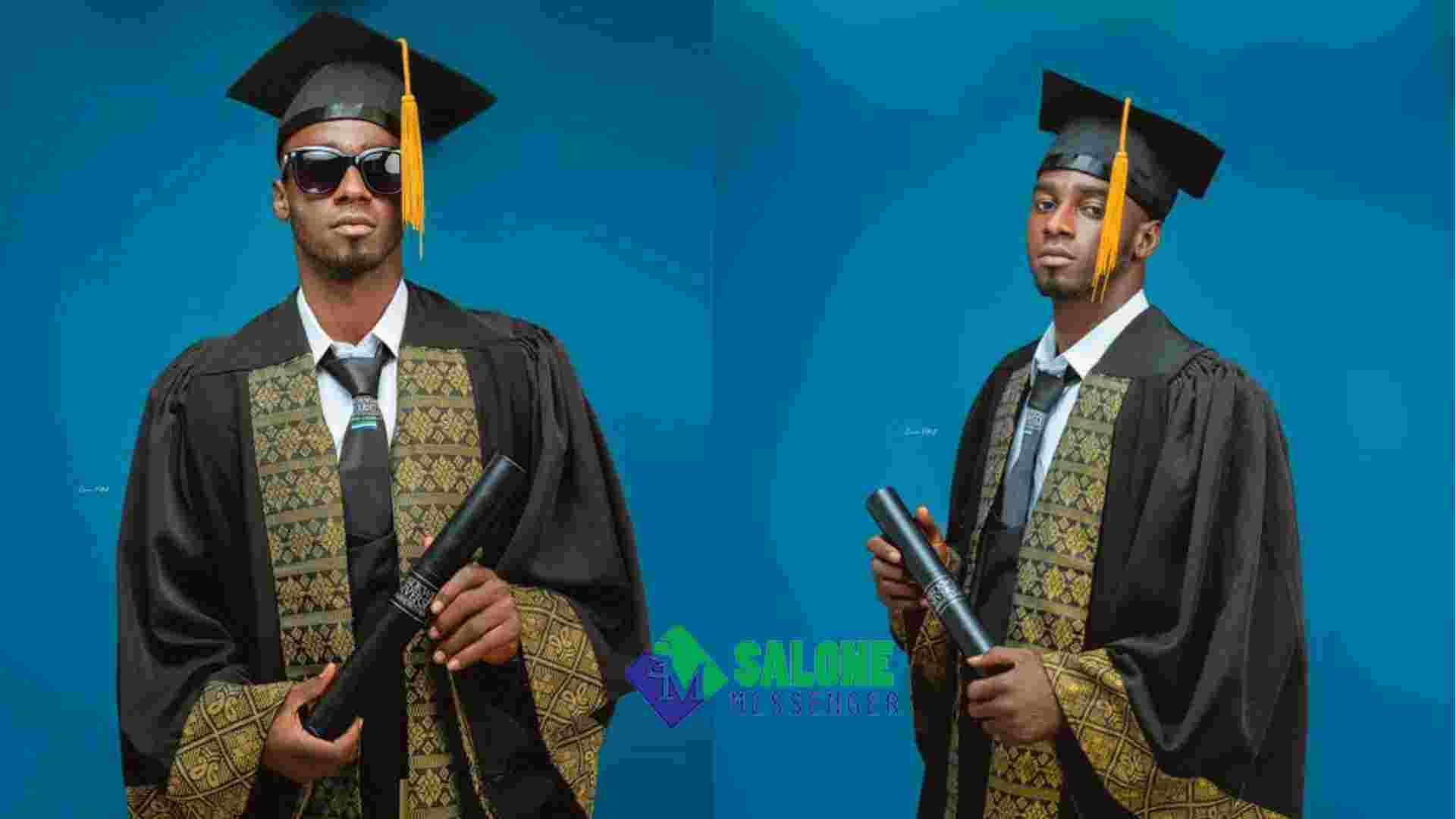 Talented Musician Celebrates as he Bags Degree from University, Makes Family proud. Talented Musician Celebrates as he Bags Degree from University, Makes Family proud.