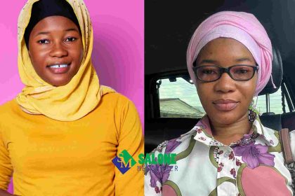 Young Sierra Leonean Lady Celebrates as She Makes it to Honors Class, Makes Family Proud