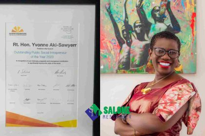 Yvonne Aki-Sawyerr, Mayor of Freetown awarded outstanding public social intrapreneur of the year 2023