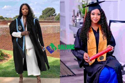 20-year-old Lady graduates with Bachelor’s degree and Masters on the same day, celebrates achievement