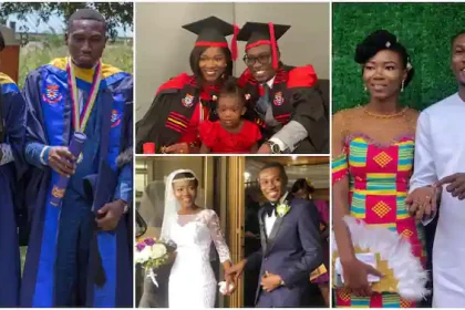 Brilliant Couple Who Were Classmates From University Get Married, Give Birth And Finish Masters Together