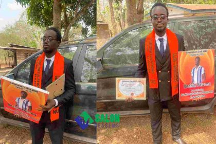 Hard Work Pays Off: Rahim Fatorma Earns BSc Degree in Agricultural Business Management