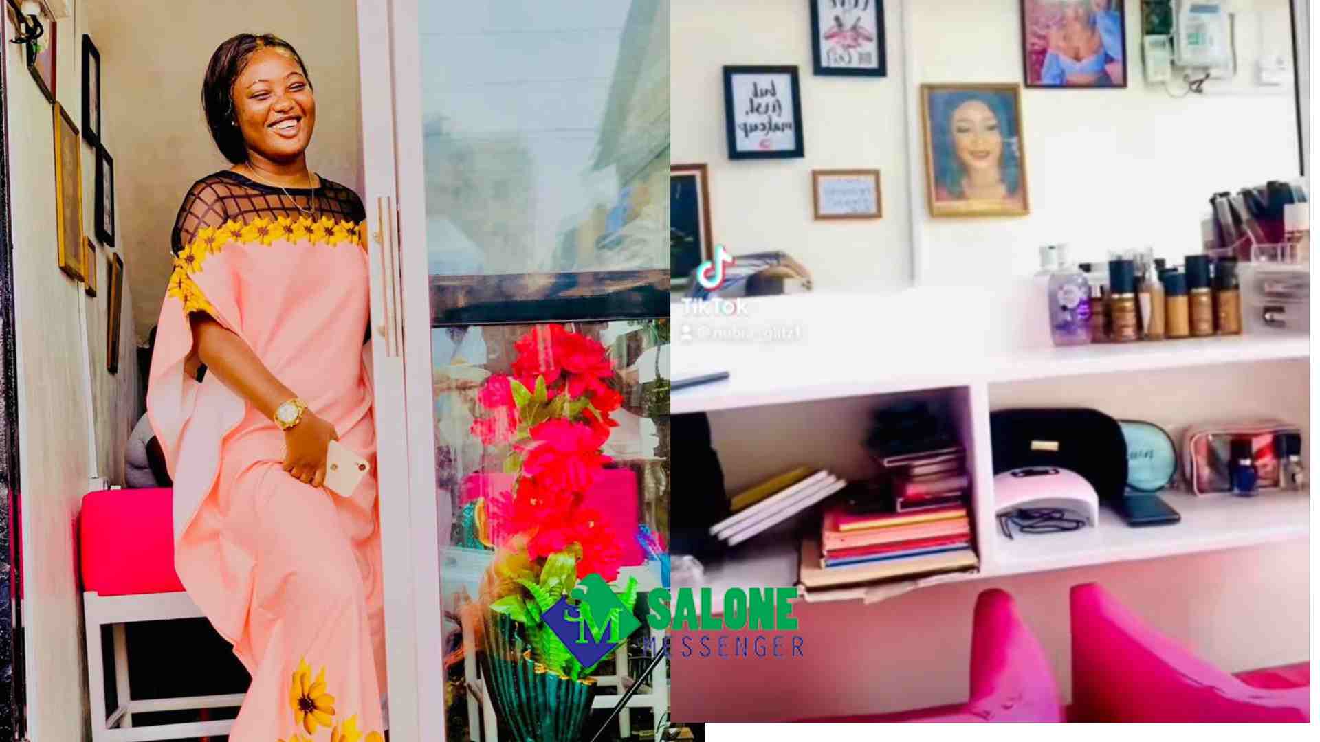 How 26-Year-Old Graduate Opens Nubian Glitz Makeover Beauty Salon