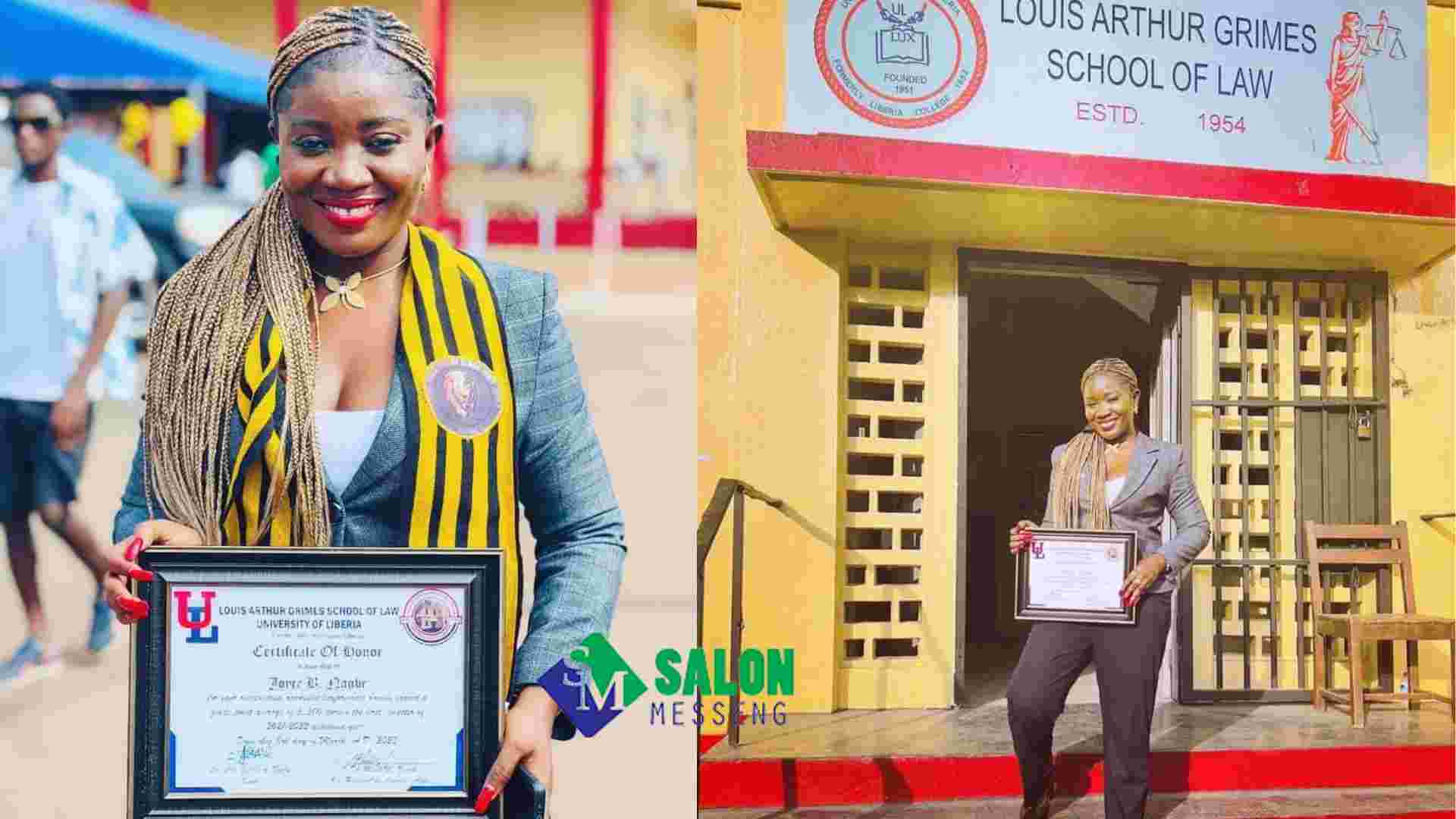 Joyce Baryonnoh Nagbe The First Law Student in Her Family and a Trailblazer for Women in Liberia Joyce Baryonnoh Nagbe: The First Law Student in Her Family and a Trailblazer for Women in Liberia