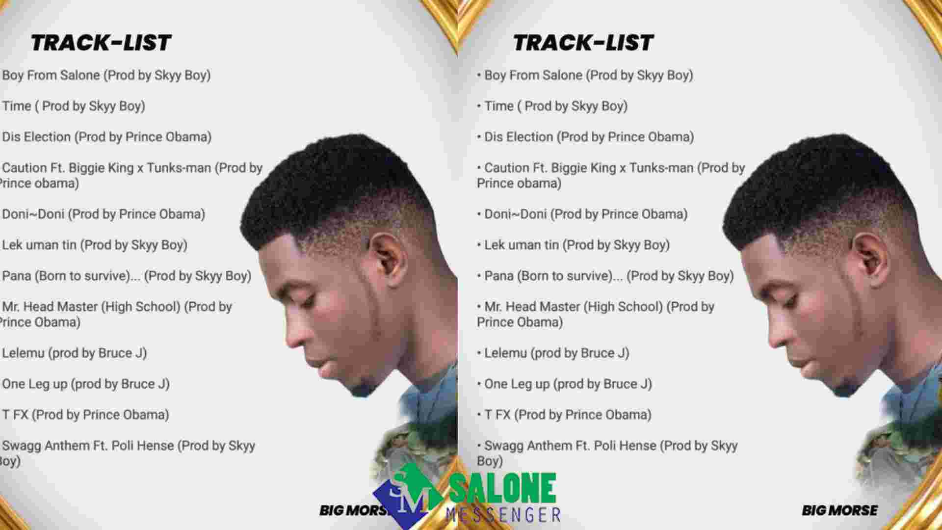 Sierra Leonean Big Morse Releases Debut Studio Album Sierra Leonean Big Morse Releases Debut Studio Album