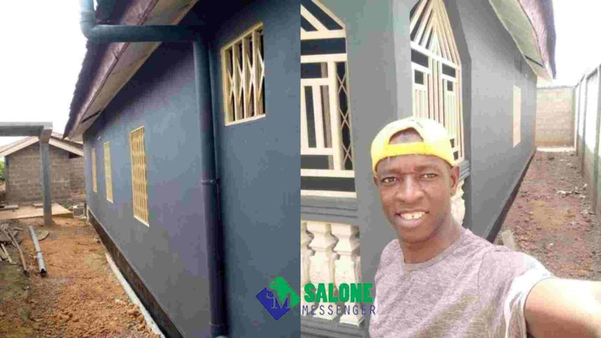 "I keep glowing in my thirties" A Young Sierra Leonean Celebrates as he becomes landlord in Bo