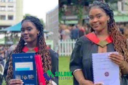 Young & Intelligent African Lady bags first-class Bachelors and Masters degree in Civil Engineering on the same day