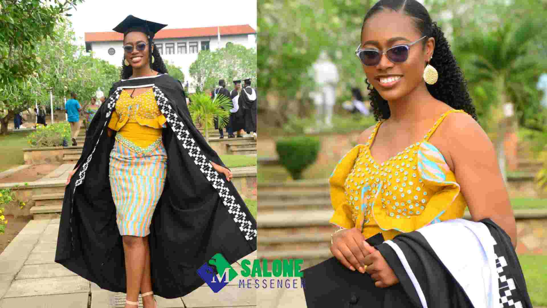 Beautiful Ghanaian Lady Bags Master of Science at Young age, Makes Family Proud Beautiful Ghanaian Lady Bags Master of Science at Young age, Makes Family Proud