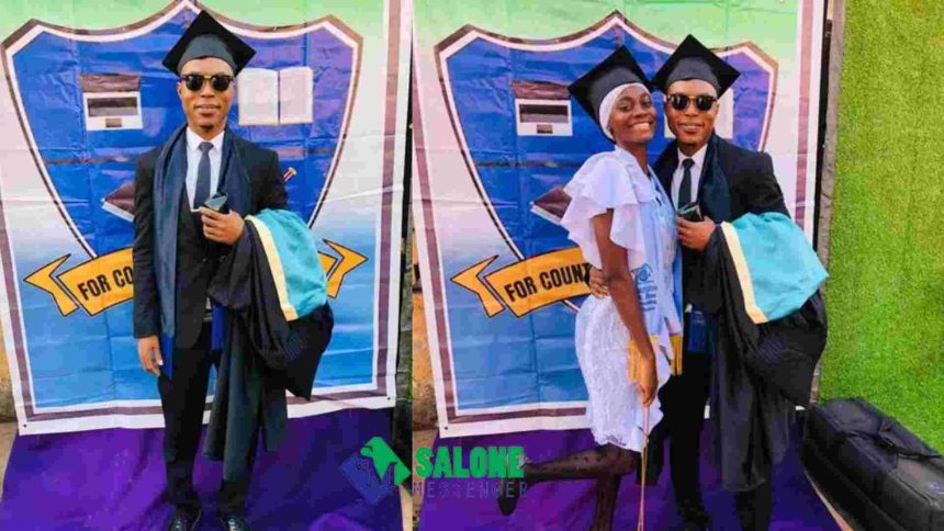 Young & Brilliant Man Celebrates as he bags Degree in Computer Networking