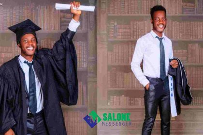 Young Sierra Leonean Blogger Celebrates as he Bags Degree from UNIMTECH University