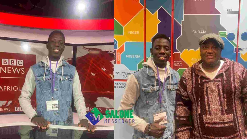 Young Sierra Leonean Journalist Erick Kawa Shares His Experience Touring BBC HQ in London