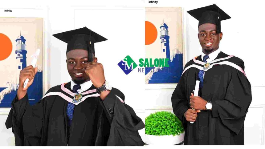 Alieu Senesie Achieves Academic Excellence with First Class Degree in Economics