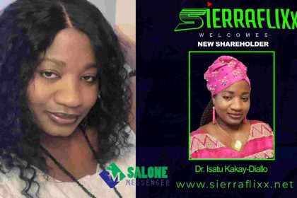 Breaking News: Sierraflixx Appoints Dr. Isatu Kakay-Diallo to Board of Directors.