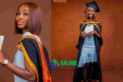 Brilliant Lady Celebrates as she bags a Sound Degree from Statistics