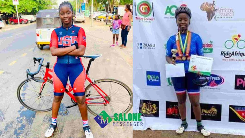 Fatima Deborah Conteh, Sierra Leone's Female Cycling Champion, Prepares to Defend Title at RideAfrique Accra Criterium