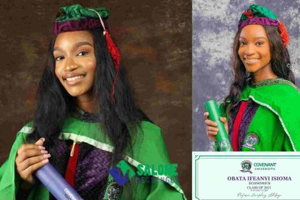 Ifeanyi Obata: A Trailblazer in Economics Graduates with First-Class Degree from Covenant University