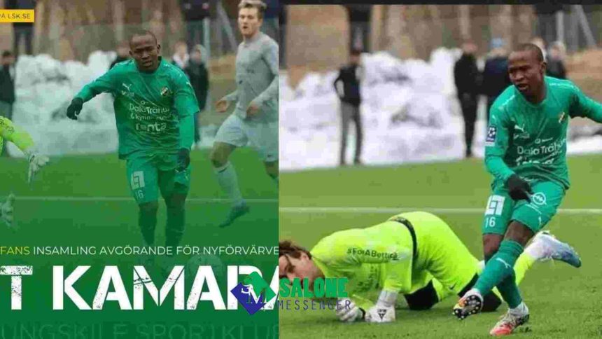 Sierra Leone International Jay Tee Kamara Signs Three-Year Deal with Ljungskile SK after Two Months with AIK Freetong FC