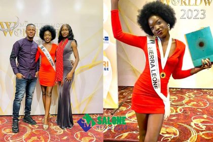 Sierra Leone’s Representative For Miss Supermodel Worldwide Officially Receives Her Sash