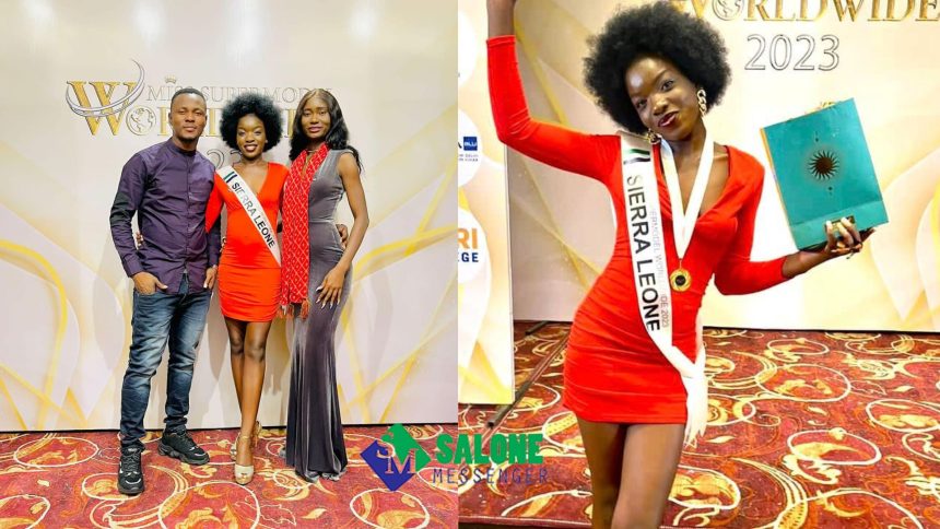 Sierra Leone’s Representative For Miss Supermodel Worldwide Officially Receives Her Sash