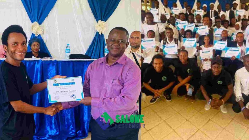 With support from SOS Ideal Technologies Empowers Youth Entrepreneurs in Bo District with Tailored Skills Training Programs