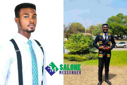Young Ghanaian Man Celebrates as he Bags Masters of Management Science