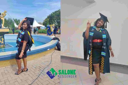 Young Ghanian Lady Who Overpower Her Challenges has Finally Graduates With a Bachelor of Science