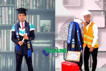 Young man celebrates as he bags a sound degree from the University, makes his Family proud