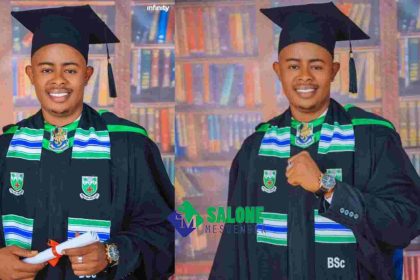 Youth Activist Amb. Mohamed Harass Barrie Celebrates as he bags a sound Degree from FBC, Makes family proud