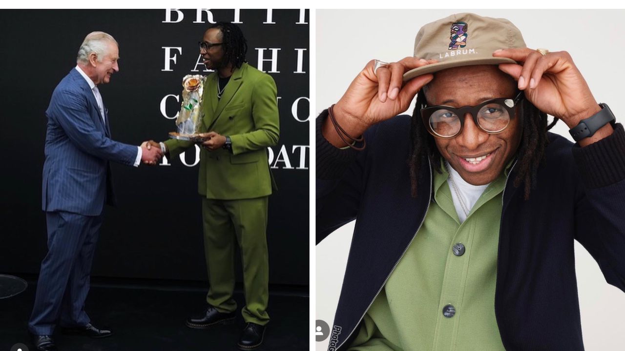 S:L Fashion Designer Foday Dumbuya Makes History with Queen Elizabeth Award for British Design