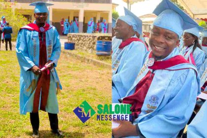 Young Sierra Leonean Septimous Kai Senessie Earns Master's Degree in Global Sustainability and Entrepreneurship from UNIMAK University.