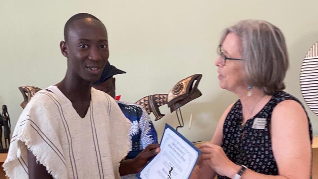 Gambian Mandela Washington Fellow granted Honorary Citizenship in the US! Gambian Mandela Washington Fellow granted Honorary Citizenship in the US!