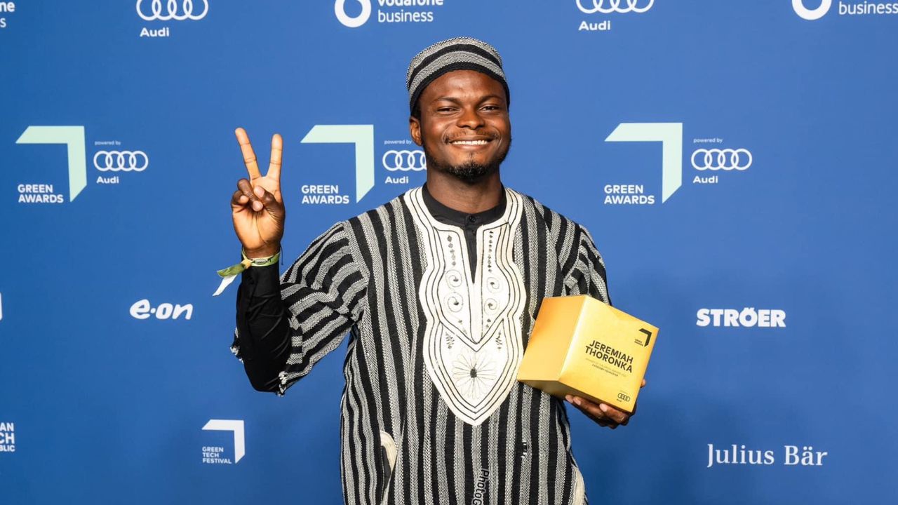 Sierra Leonean Innovator wins Youngster Green Award in Germany, Find out why Sierra Leonean Innovator wins Youngster Green Award in Germany, Find out why