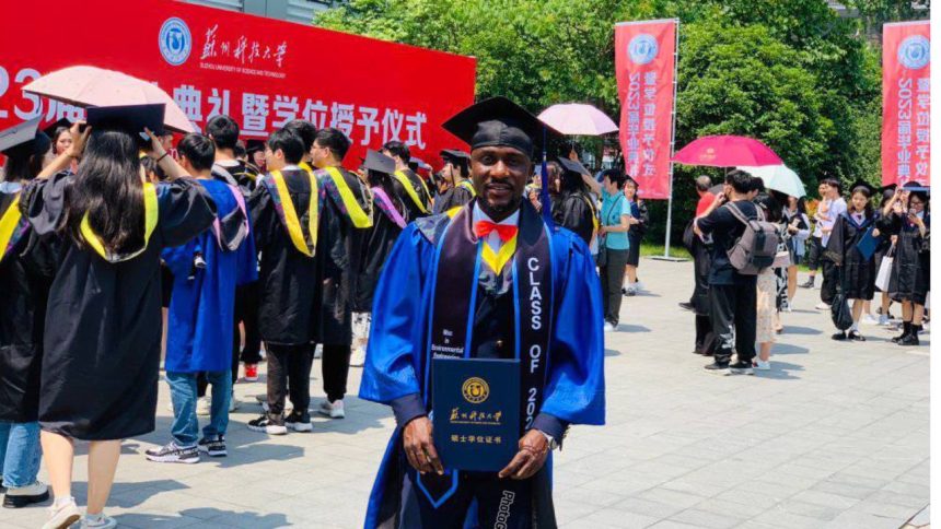 Sierra Leonean student shocks China with incredible achievement in environmental engineering - you won't believe what he accomplished!