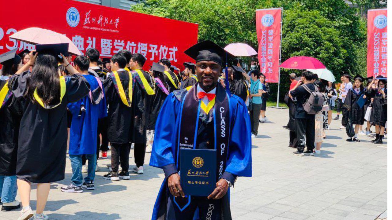 Sierra Leonean student shocks China with incredible achievement in
