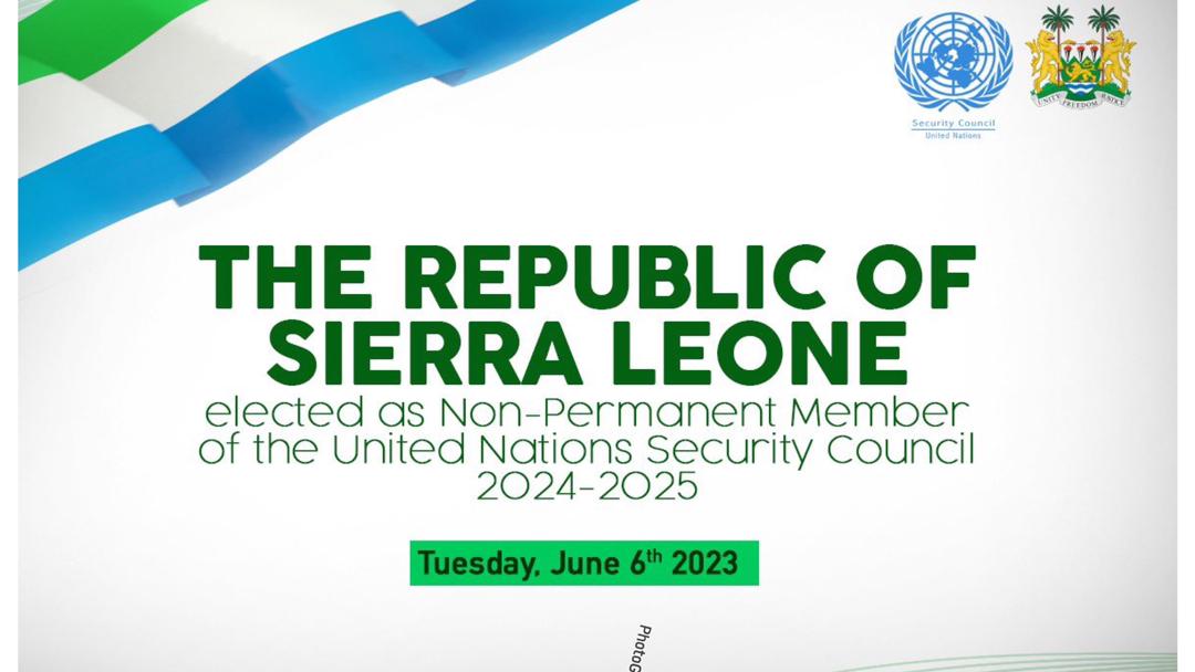 Sierra Leone's UN Security Council win signals major progress since civil war