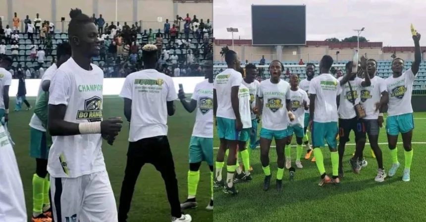 Bo Rangers Secure Second Consecutive Premier League Title