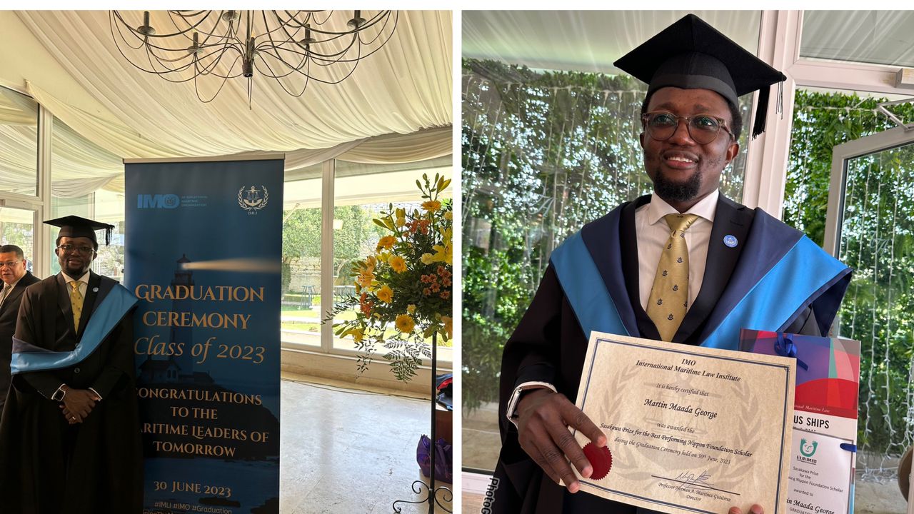 Sierra Leonean Trailblazer Shines in Global Maritime Law, Graduates as Top Performing Nippon Foundation Scholar