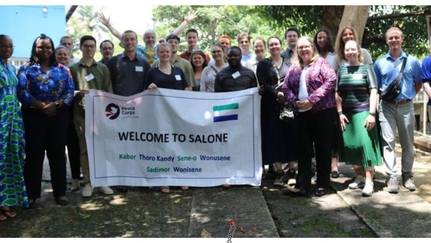 US Deputy Chief of Mission Welcomes Peace Corps Volunteers in Sierra Leone