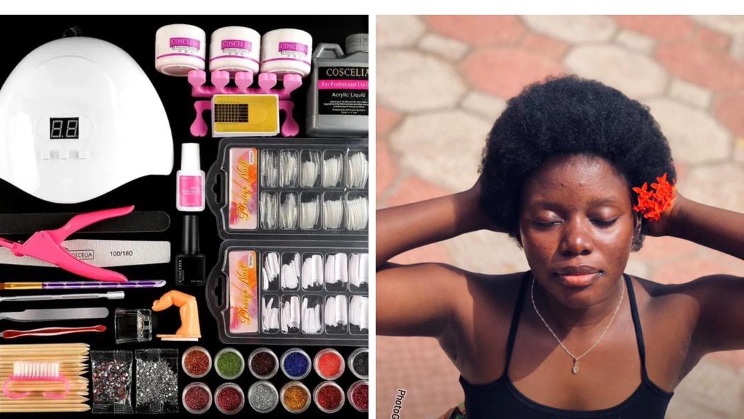 Young Lady Reacts Launch Nail Tech Business $200