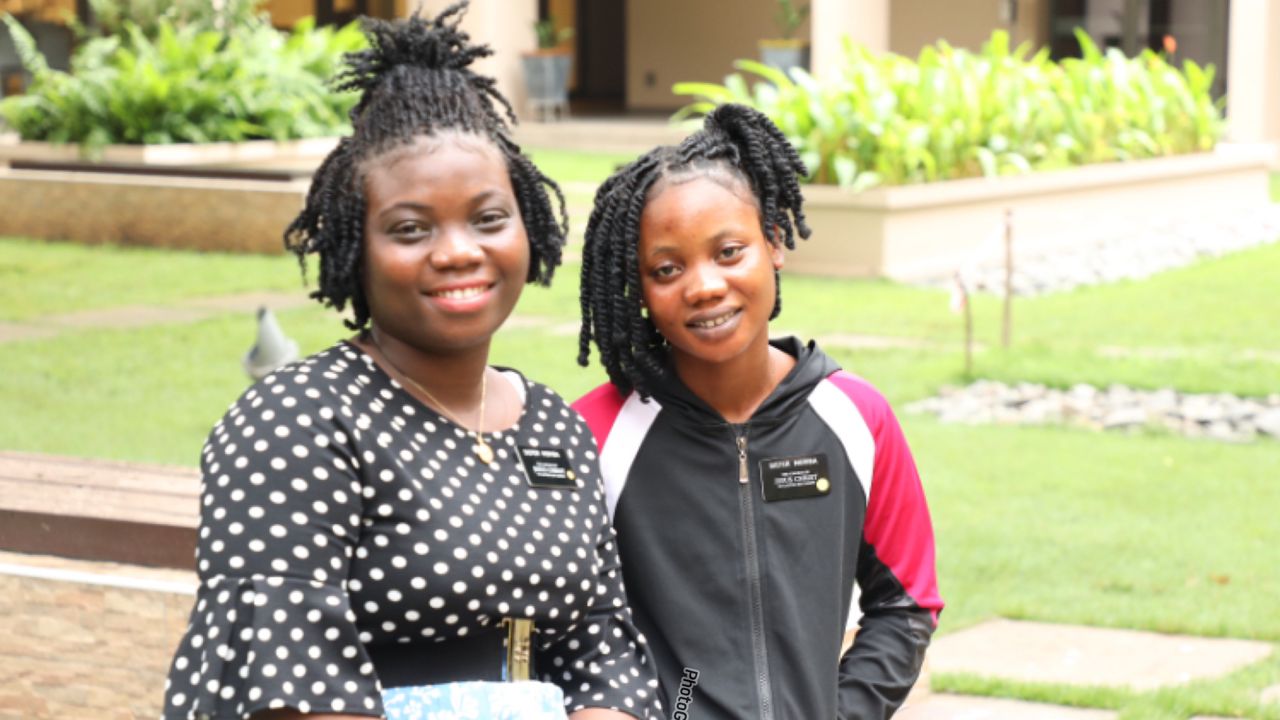 Missionary Training Center in Accra Ghana Welcomes Twin Sisters from Sierra Leone