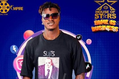 Meet Samuel Kargbo, aka Chuku Robinho - a football enthusiast and bodybuilder going for House of Stars