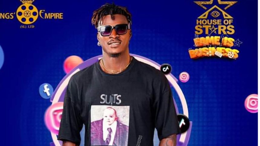 Meet Samuel Kargbo, aka Chuku Robinho - a football enthusiast and bodybuilder going for House of Stars