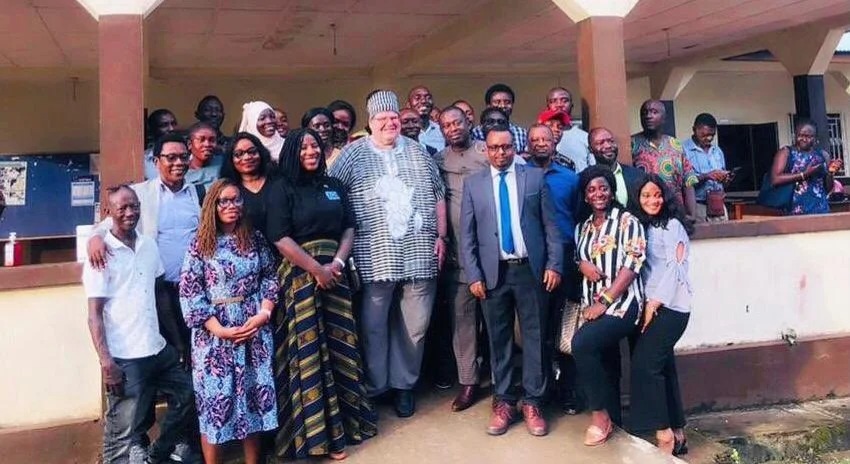 United States Ambassador Bryan Hunt Visits Port Loko