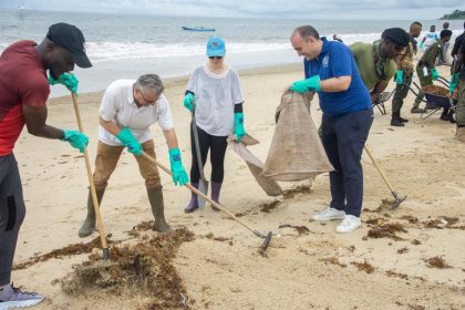 EU Delegation to Sierra Leone concludes 6th Edition Beach Clean-up 2023 event