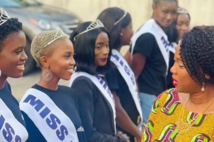 First Lady Fatima Maada Bio Engages with Miss Sierra Leone 2023 Contestants